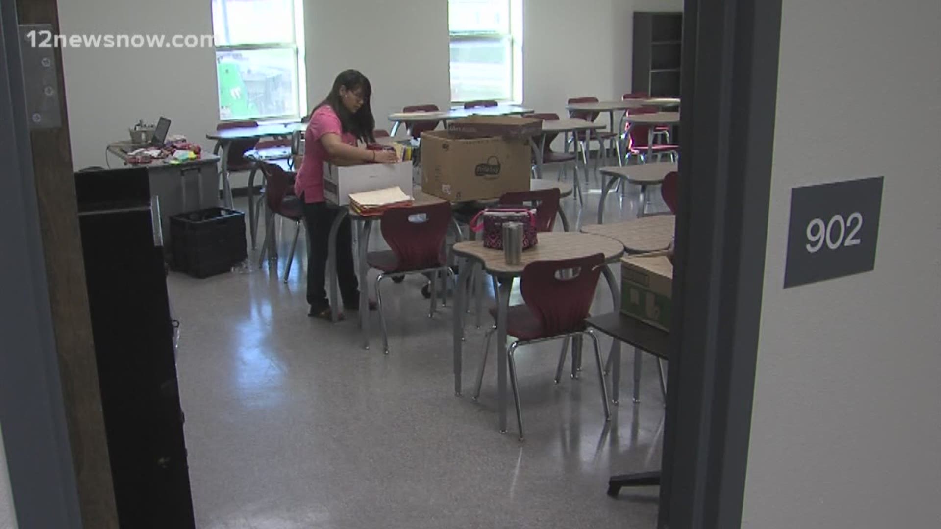 A first look inside Beaumont United classrooms