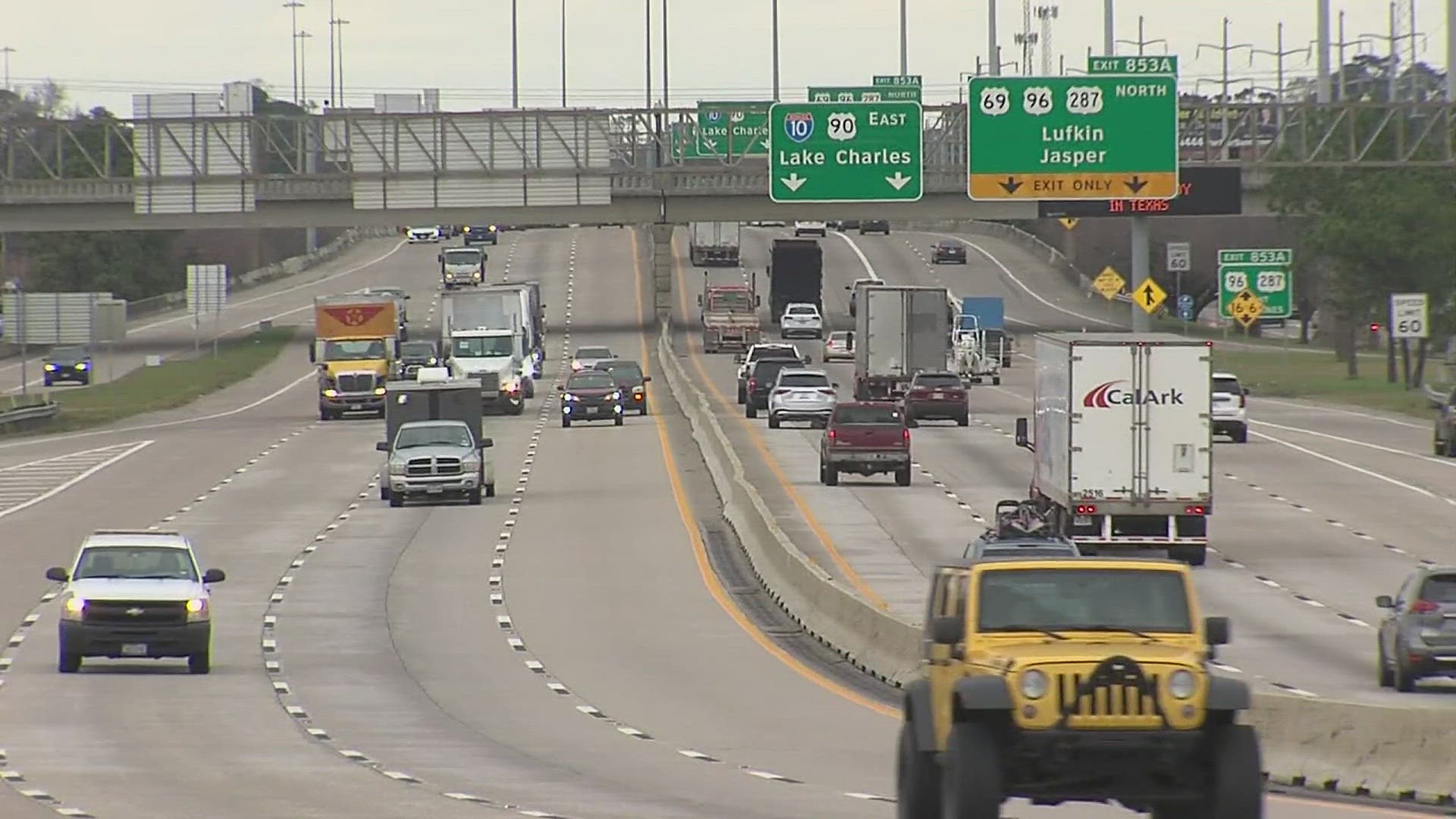 While Southeast Texas won't experience total darkness, roads can become dangerous if drivers are focused on the sky instead of the road.