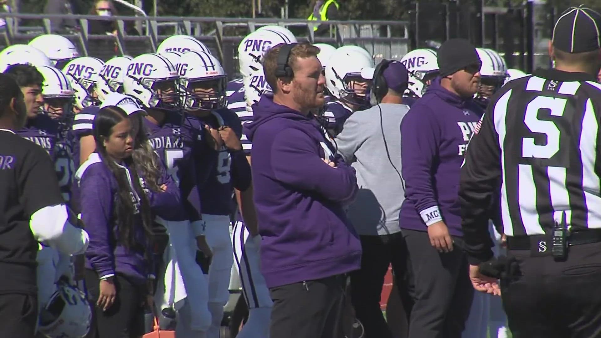 First year PNG Head Coach Jeff Joseph is the Bum Phillips Golden Triangle Coach of The Year