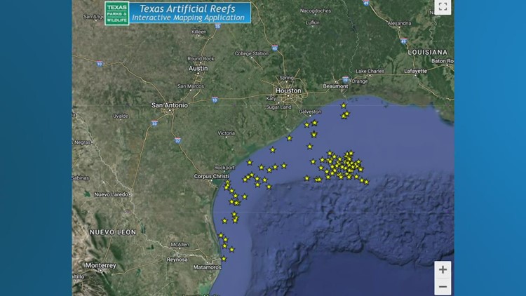 Environmental groups creating artificial reefs to save marine life in the Gulf of Mexico