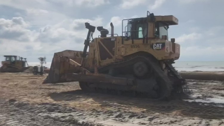 Construction begins for $200M project to protect coastline in Jefferson, Chambers counties
