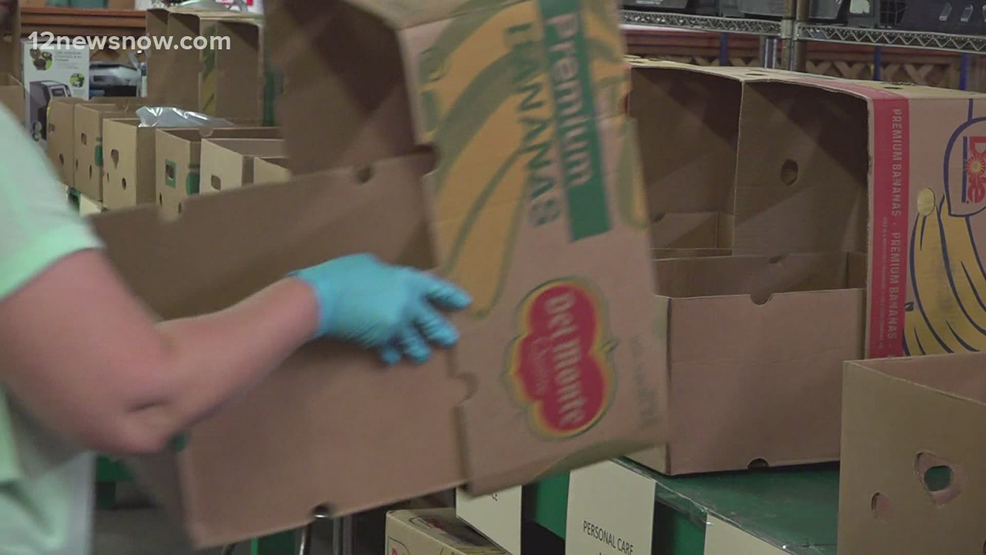 The programs in jeopardy are helping food banks to assist families suffering from the COVID-19 pandemic