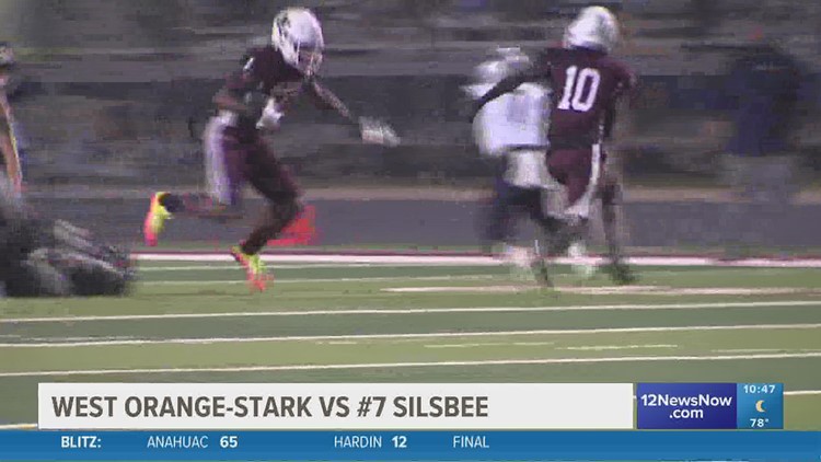 Silsbee High School puts the brakes on West Orange-Stark's winning streak in the Game of the Week