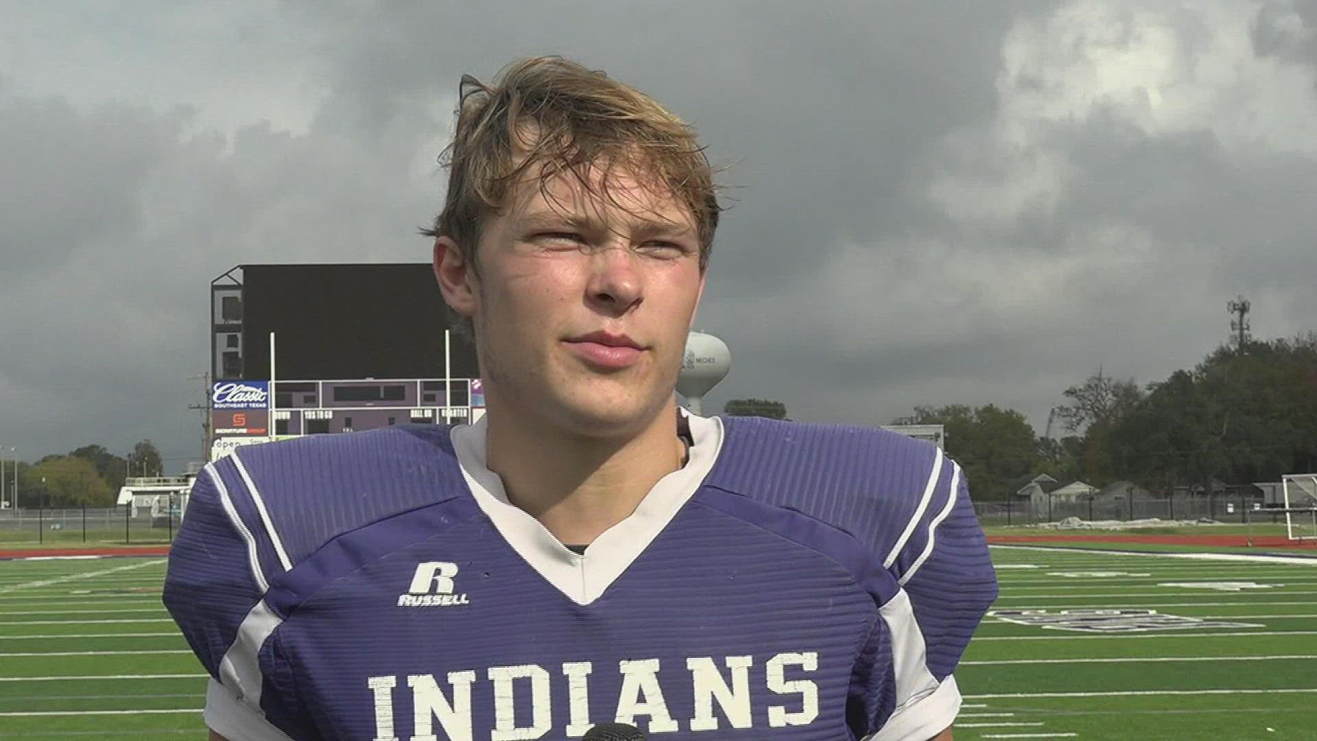 Cole Crippen took over as PNG's quarterback his junior year.  He drew attention after he completed 3,020 passing yards as a first-year starter.