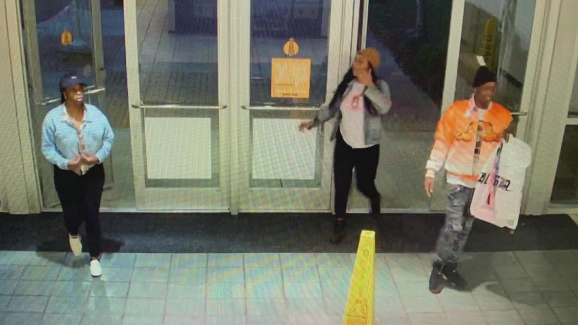 Three suspects wanted for committing strong arm robbery at Dillard s in Parkdale Mall