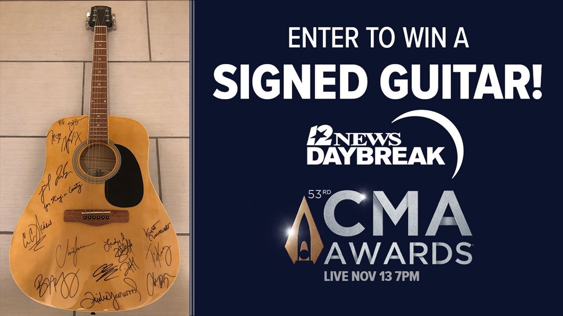 Enter the Country Music Association Awards guitar giveaway