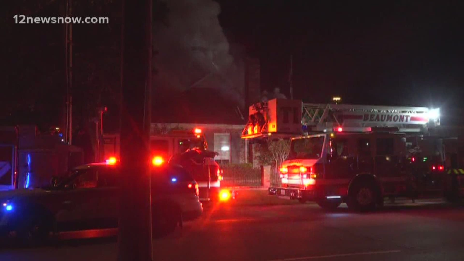 Captain Jimmy Blanchard confirmed it was an electrical fire. The department responded just before six Wednesday night.