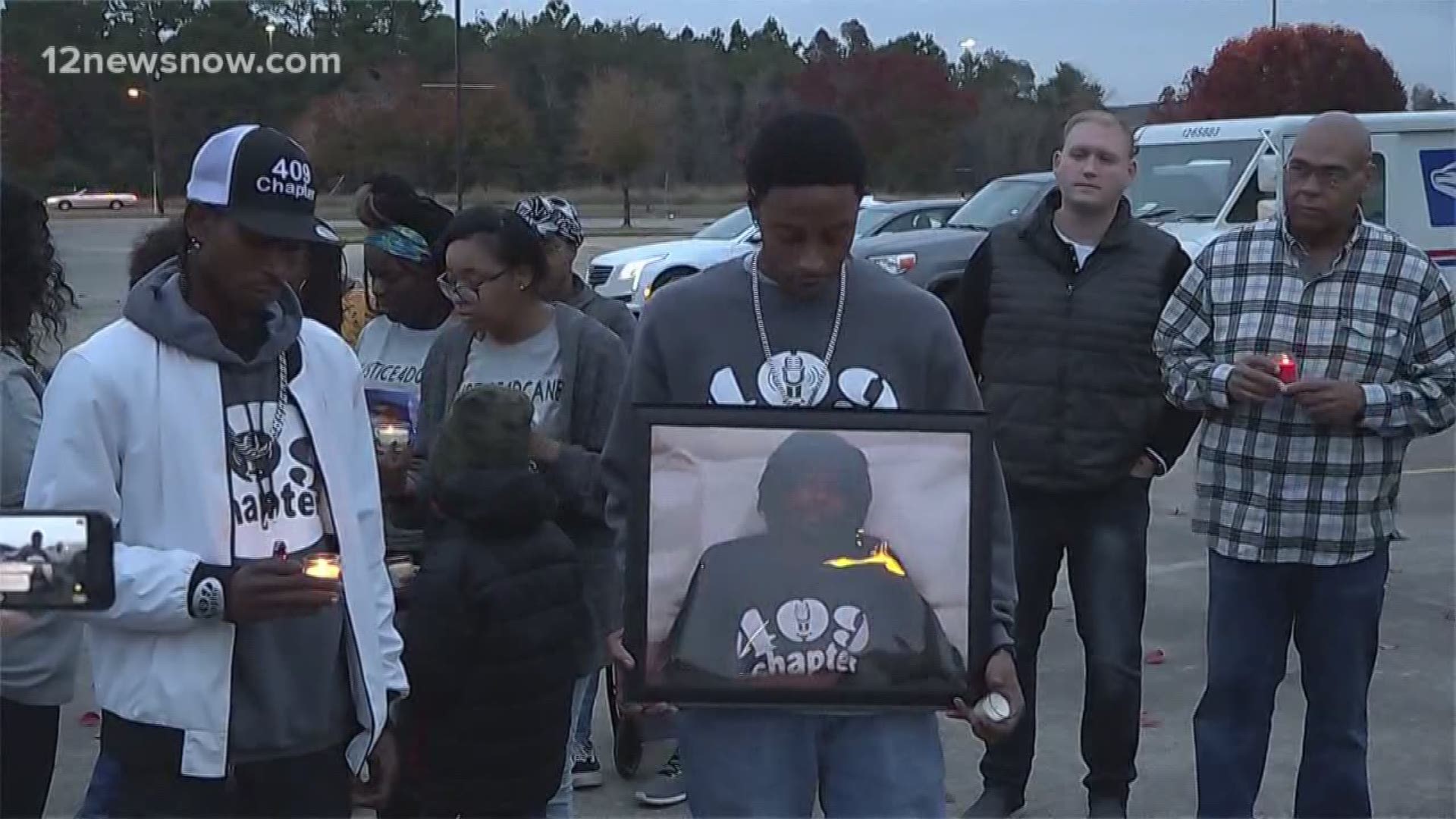 Orange residents hold prayer vigil for Derrick Cane; call for justice