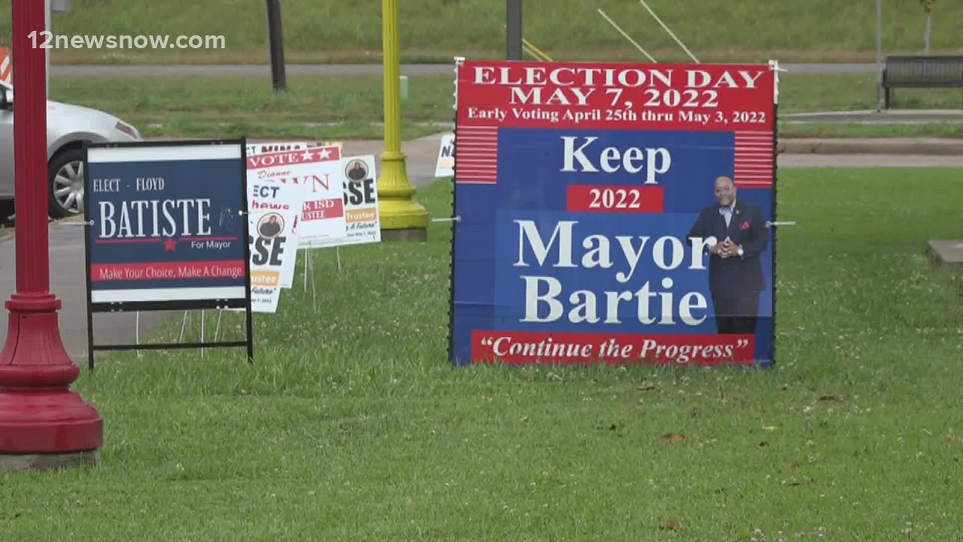 Candidates Floyd Batiste and Incumbent Thurman Bartie are the two facing off in the runoff election for the city of Port Arthur.