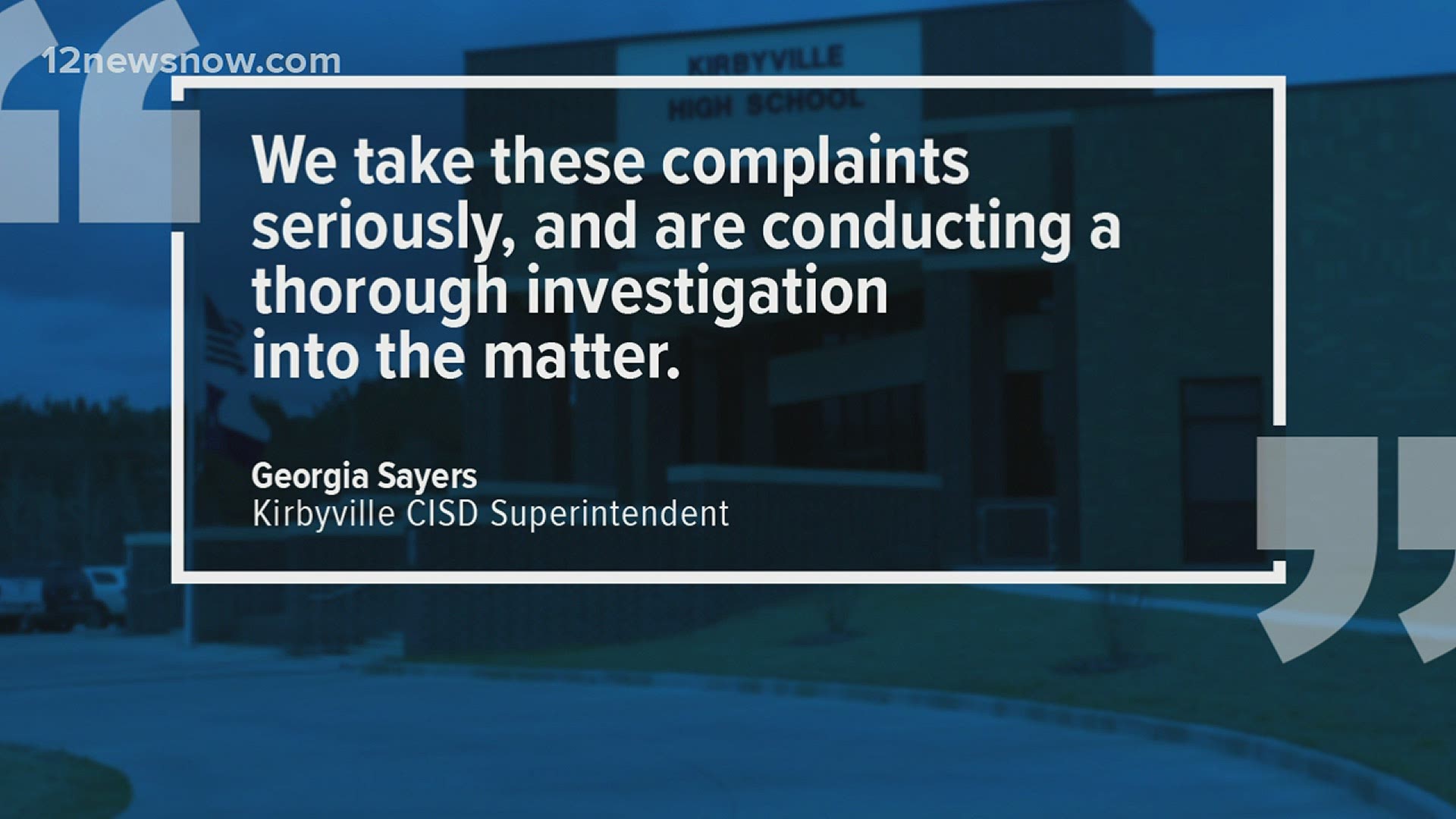 The investigation also has the attention of CPS and Kirbyville Police.
