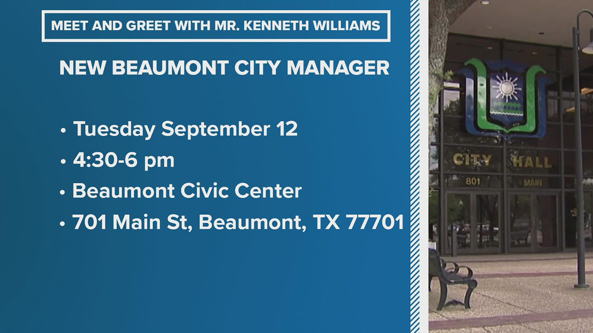 Beaumont community members can meet new city manager Tuesday