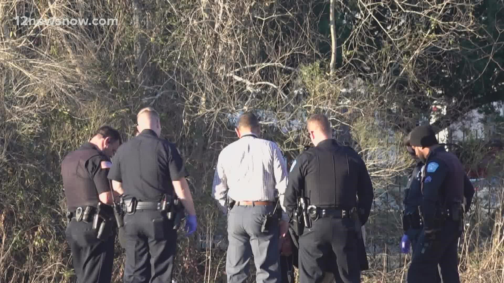 Beaumont Police discovered a body in the 6000 block of Muela Creek Drive behind Kohls while responding to a call.