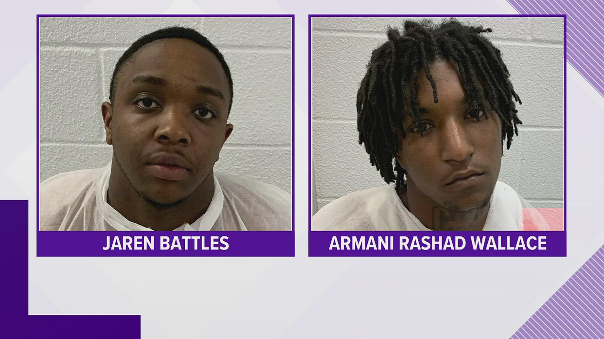 Two suspects have been arrested and arraigned on murder charges in connection with the shooting death of a 30-year-old Beaumont man early Saturday morning.