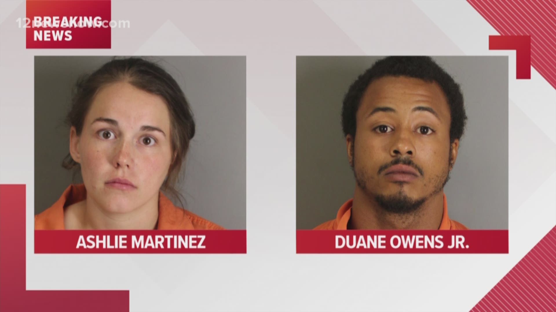 Beaumont man, woman charged with capital murder of Nederland man
