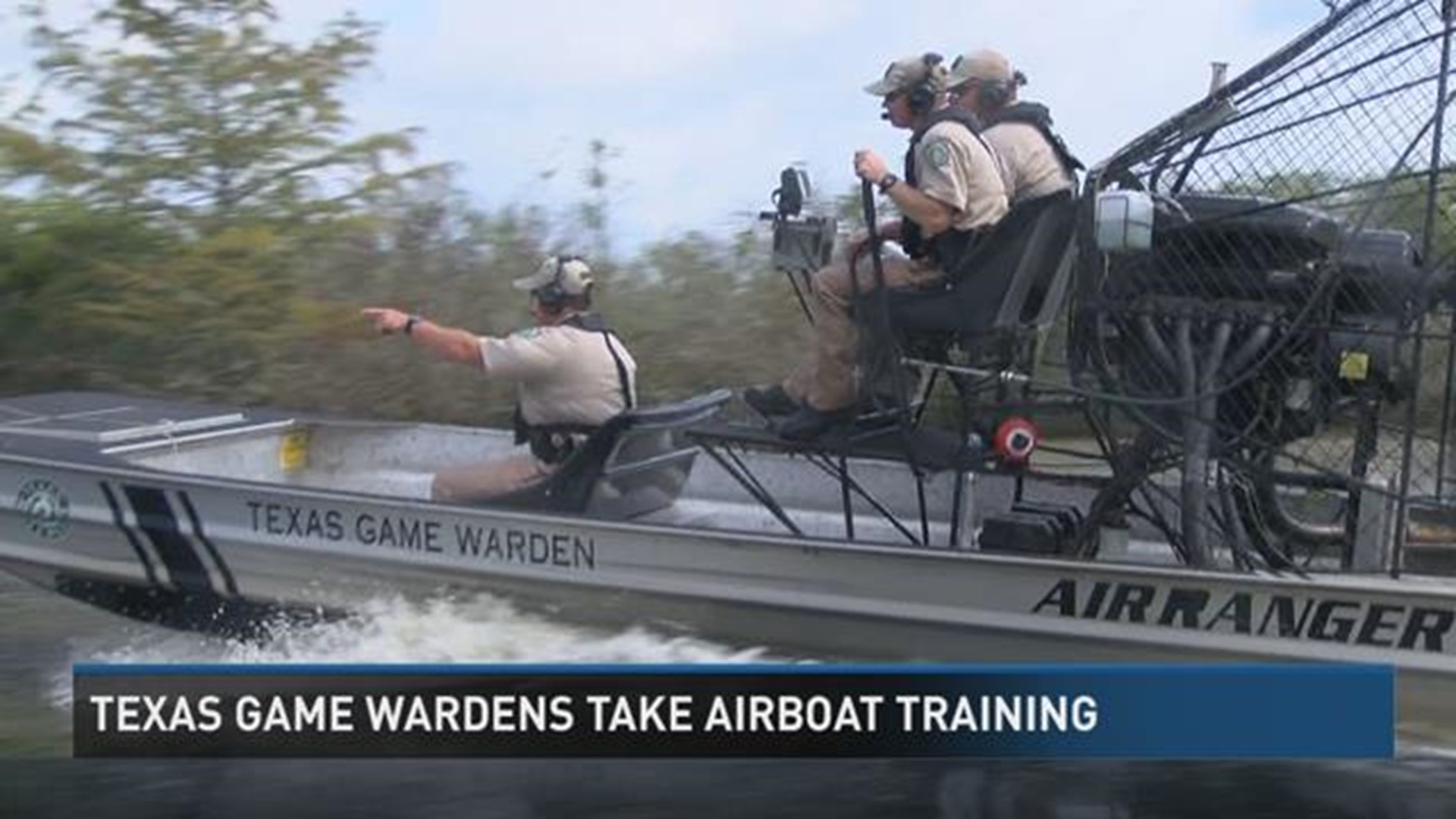 Texas Parks and Wildlife game wardens get new airboat