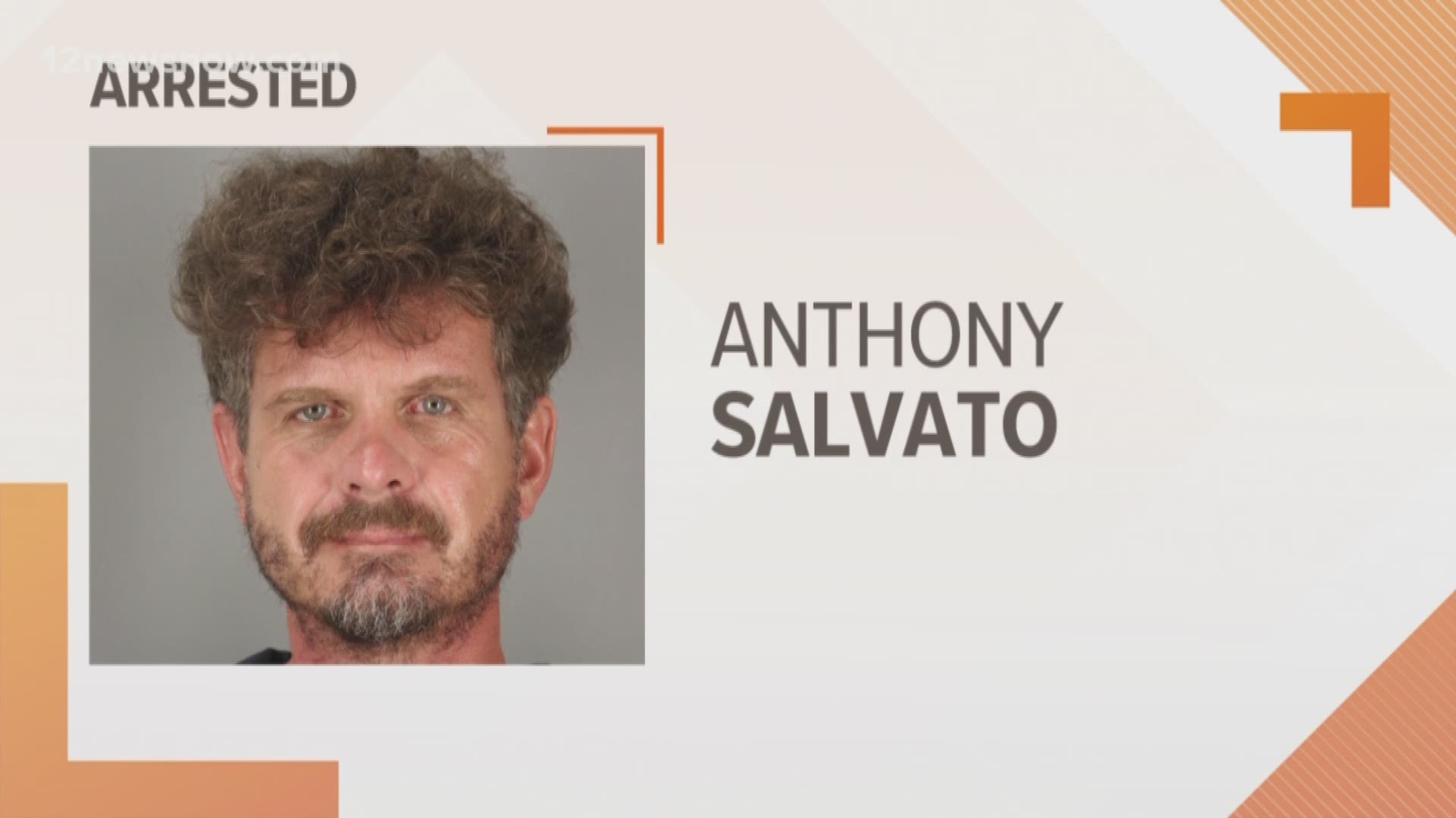 Officials arrested Anthony Salvato, 48, for arson.
Captain Jimmy Blanchard says the fire was reported around 9:30 a.m. Thursday morning at a building at Calder and 8th street.