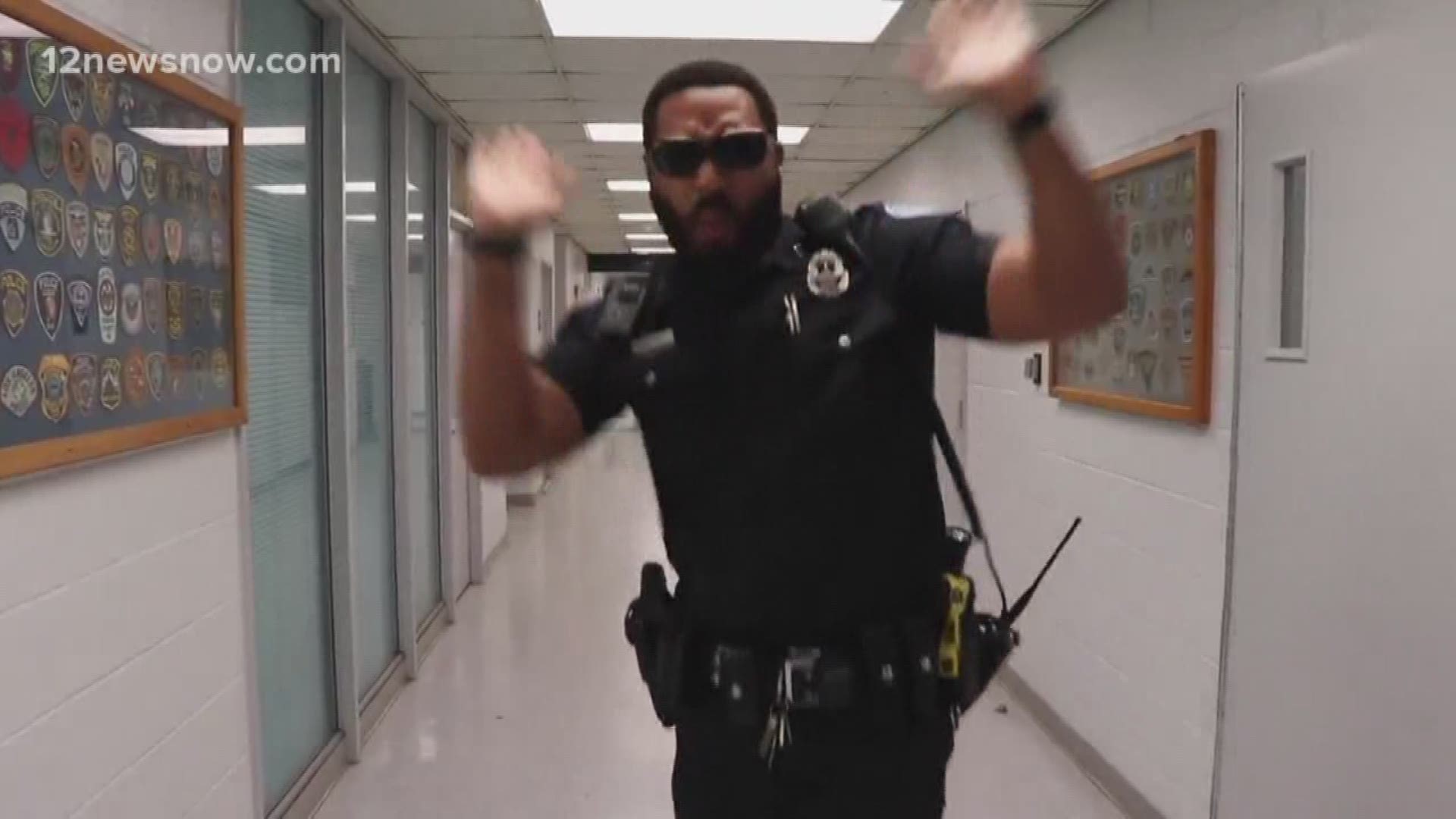 Beaumont Police Department joins the LipSyncChallenge challenges other Southeast Texas agencies