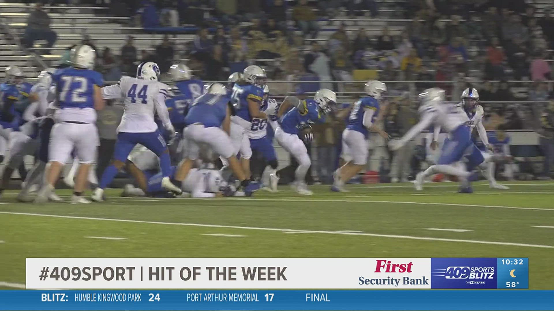 Get all your high school football scores and more at http://12NewsNow.com/Blitz