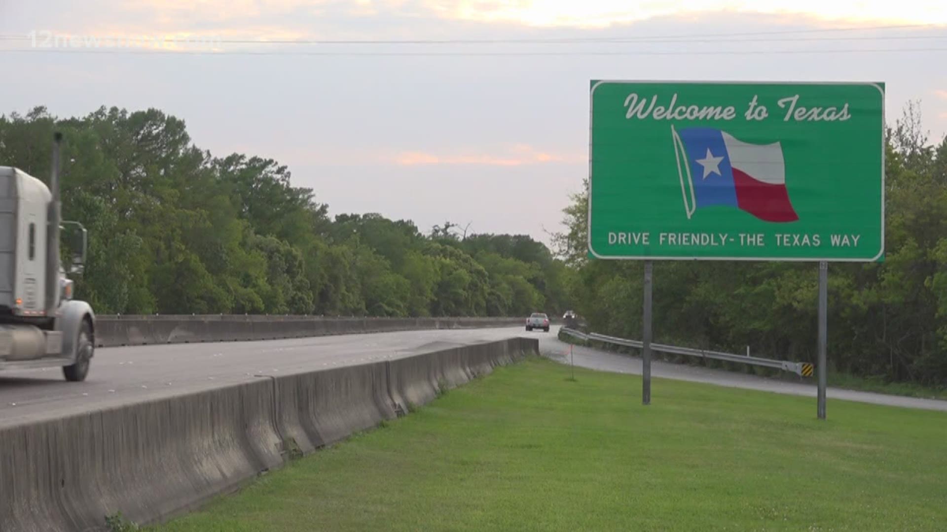 Workers who need to travel back and forth over the Texas-Louisiana border will need to get a letter from the state, according to TDEM.