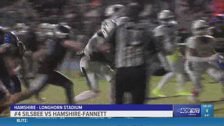 Silsbee beats Hamshire-Fannett High School 35 - 28 in the Game of the Week