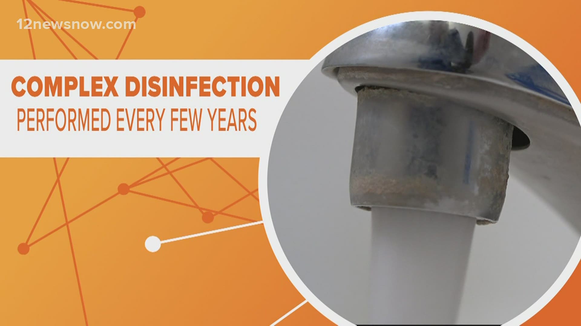 The city recently released information about a 
 temporary disinfection process that happens every few years. Officials are reassuring residents the water is safe
