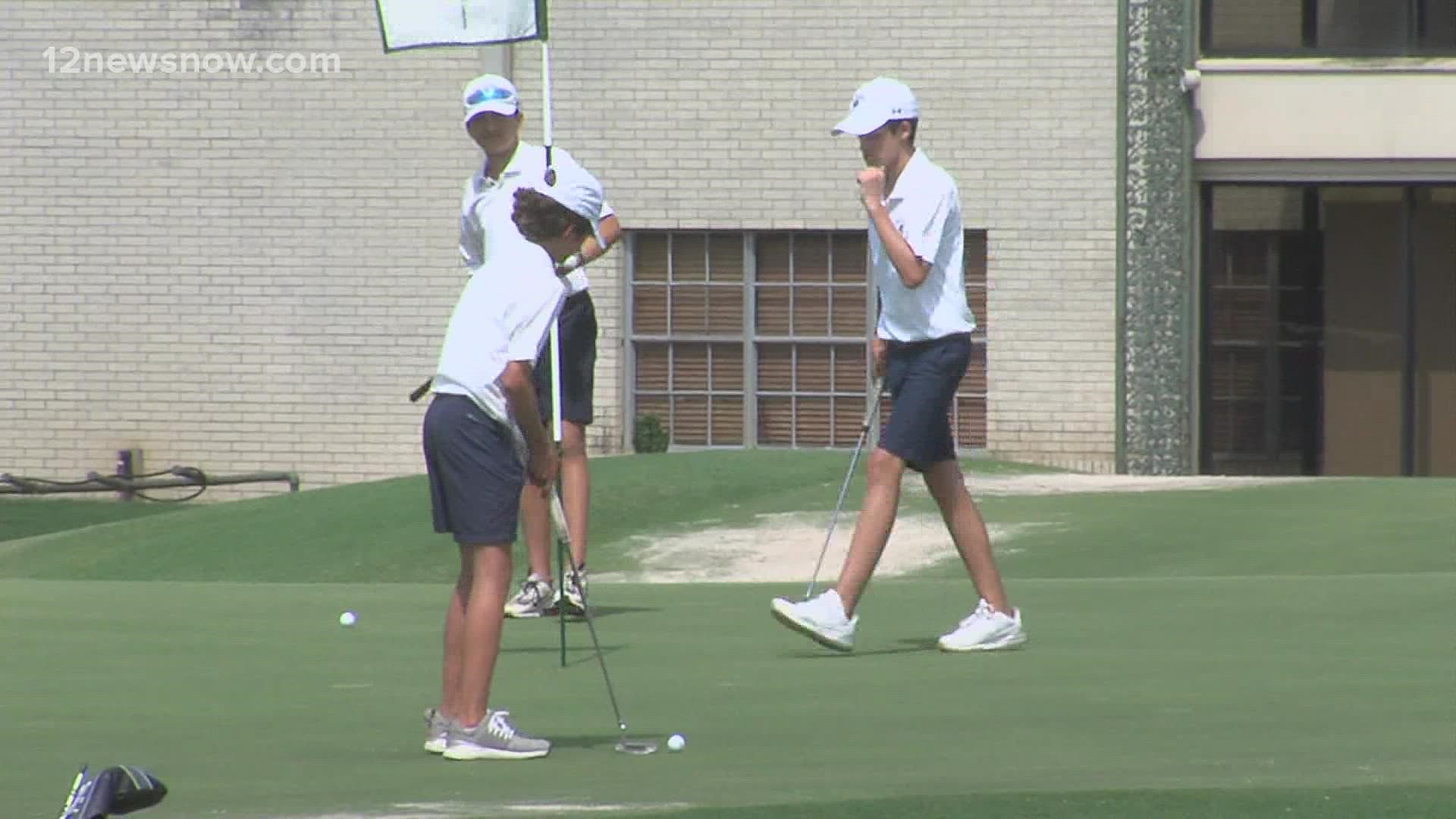 Middle school golfers finish up their season at the Beaumont Country Club