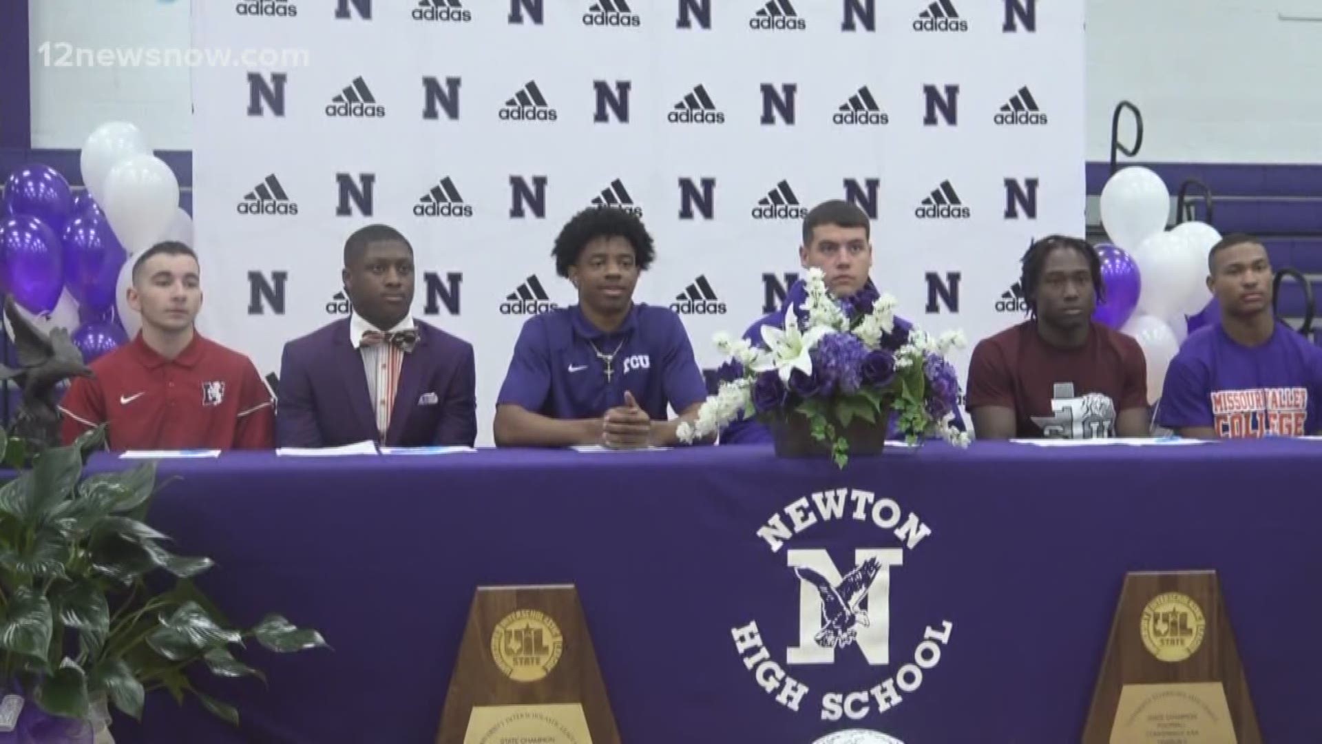 Area athletes sign their national letters of intent.