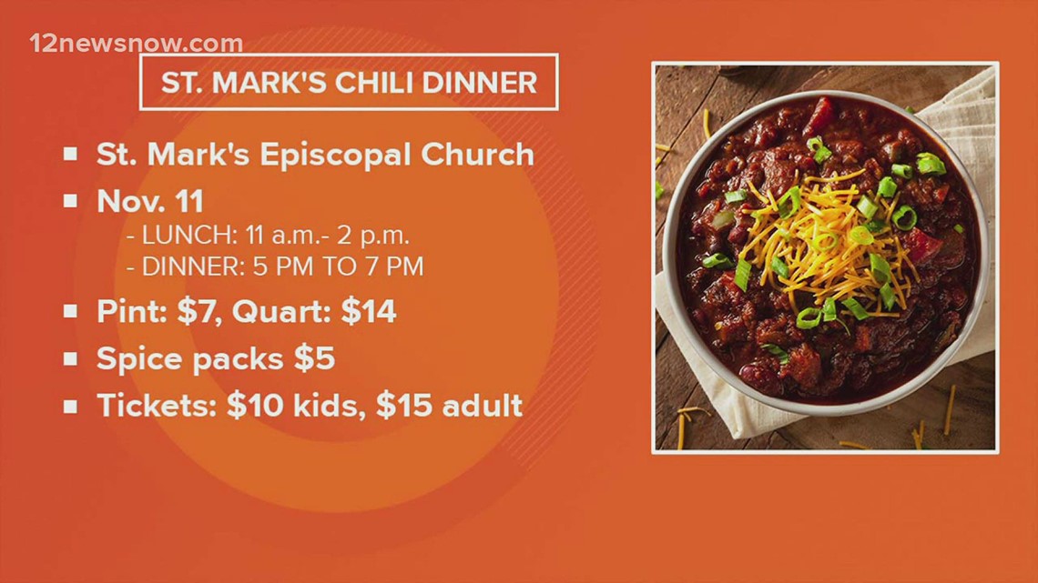 Saint Mark s Episcopal Church 80th Annual Chili Dinner