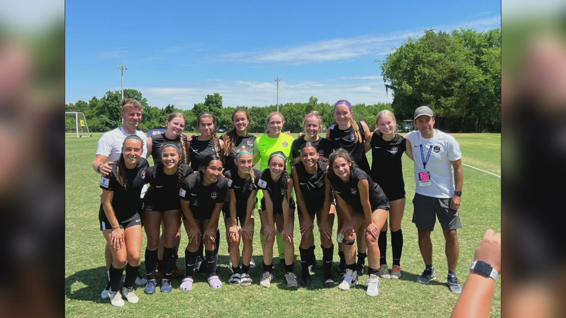 Dash Beaumont 03/04 represented Texas at regionals after winning the state championship.