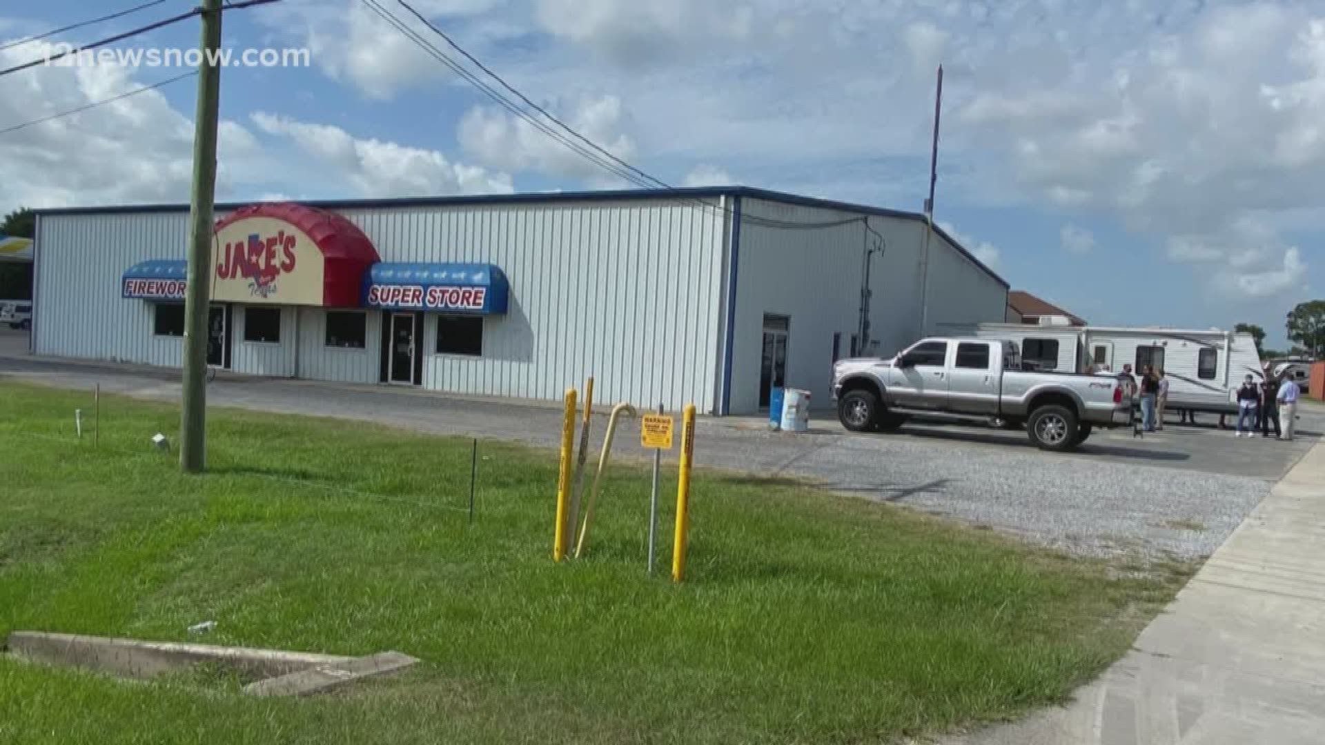 Eight people were arrested on Wednesday in connection with a federal raid at Jake's Fireworks on Twin City Highway