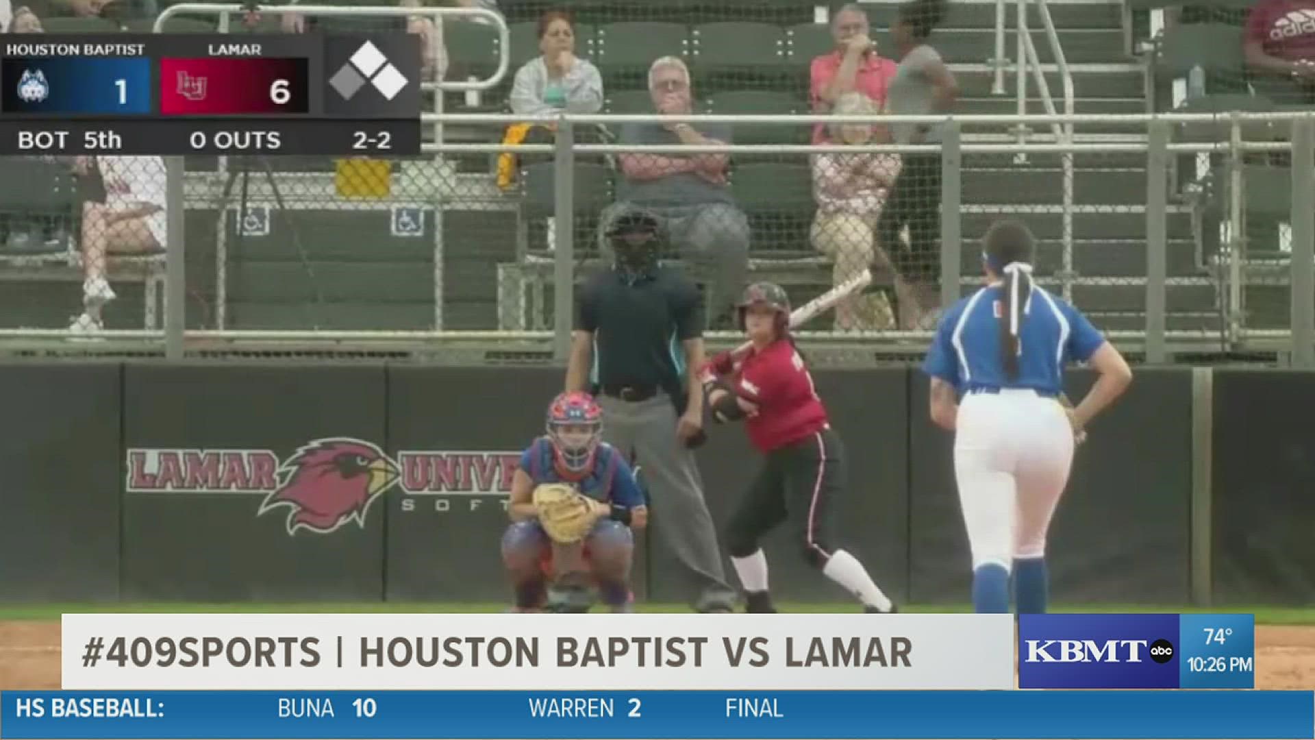 Lamar picks up midweek win over former Southland rival