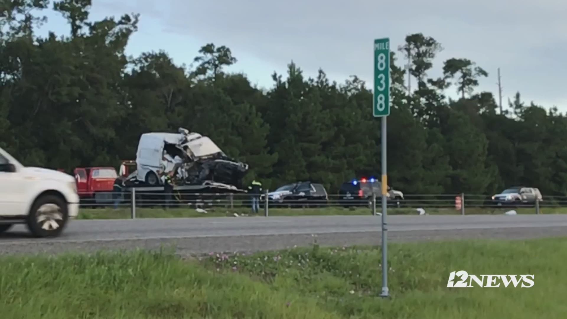 I10 westbound 838 mile marker