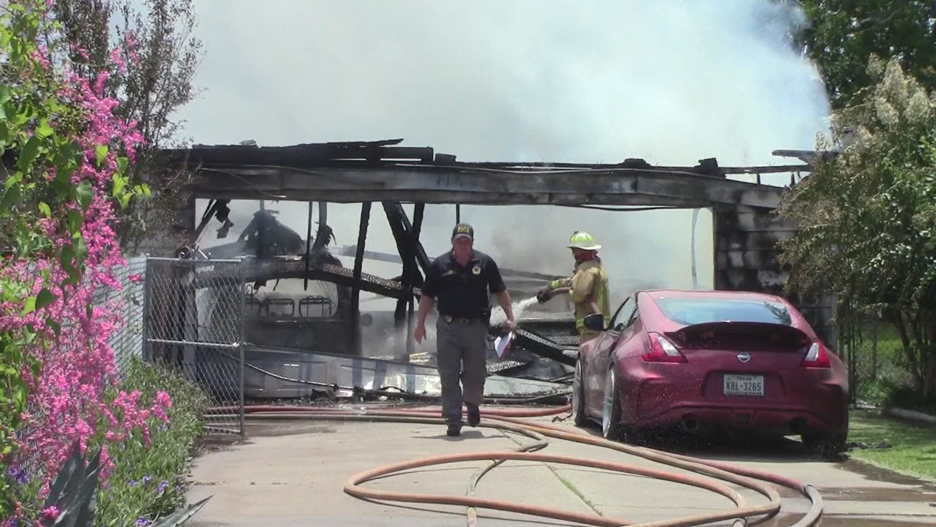 Two men flown to Galveston after being burned in Port Arthur house fire