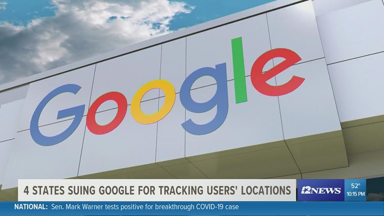 Texas along with 3 other states suing Google for tracking users' locations