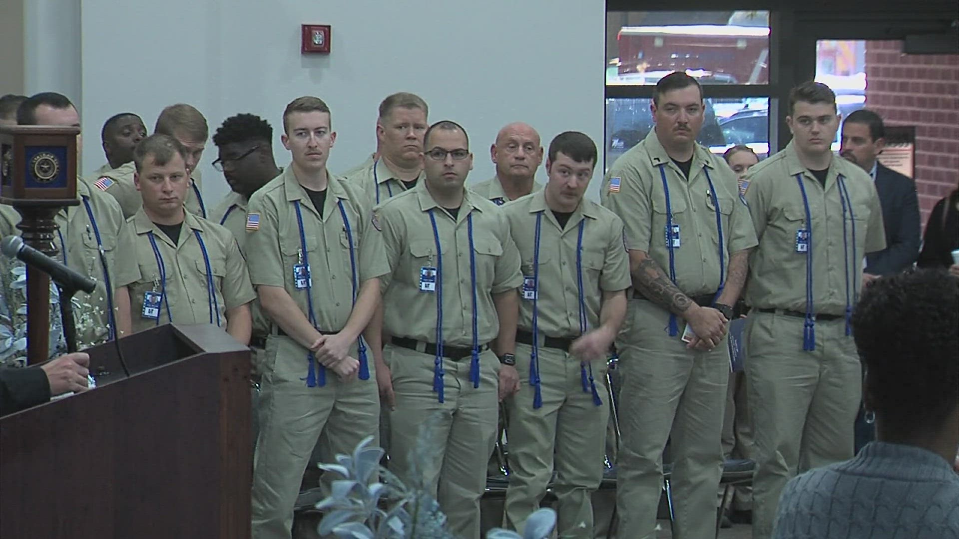 32 cadets are ready to protect and serve after graduating from Lamar Institute of Technology