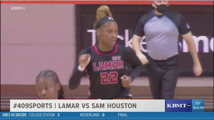 Lamar women grab first WAC win at Sam Houston