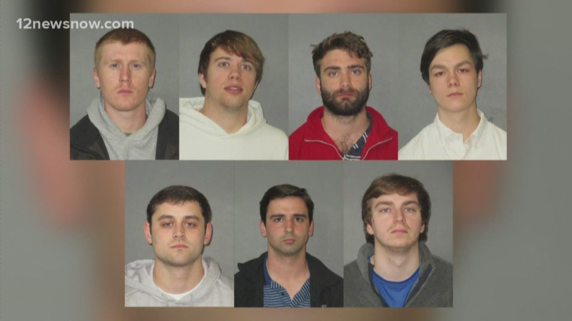 Nine members of the Delta Kappa Epsilon fraternity are arrested after the death of a fellow student two years ago. The students are accused of hazing, including forcing pledges to lay on broken glass while being urinated on, beaten with a metal pipe, burned with cigarettes, and kicked by steel-toed boots.