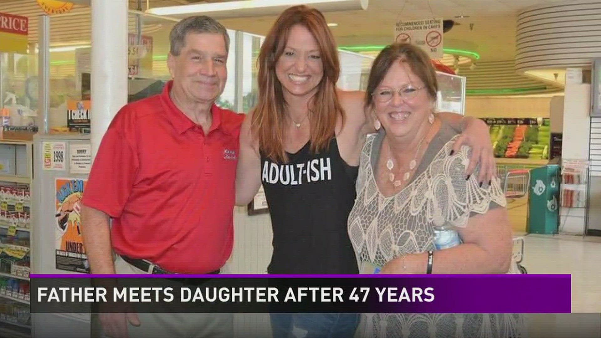 Bubba Stewart and his wife Sally were high school sweet hearts. Sally had her daughter in November of 1969 and gave her up for adoption the next day. Last Wednesday, Bubba met his daughter, Melissa Jo Wissner for the first time after she surprised him at