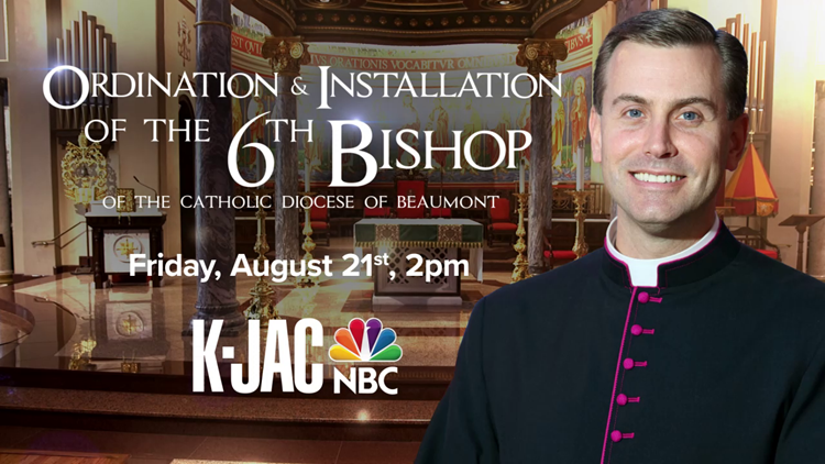 Beaumont Diocese to ordain 6th Bishop 12newsnow