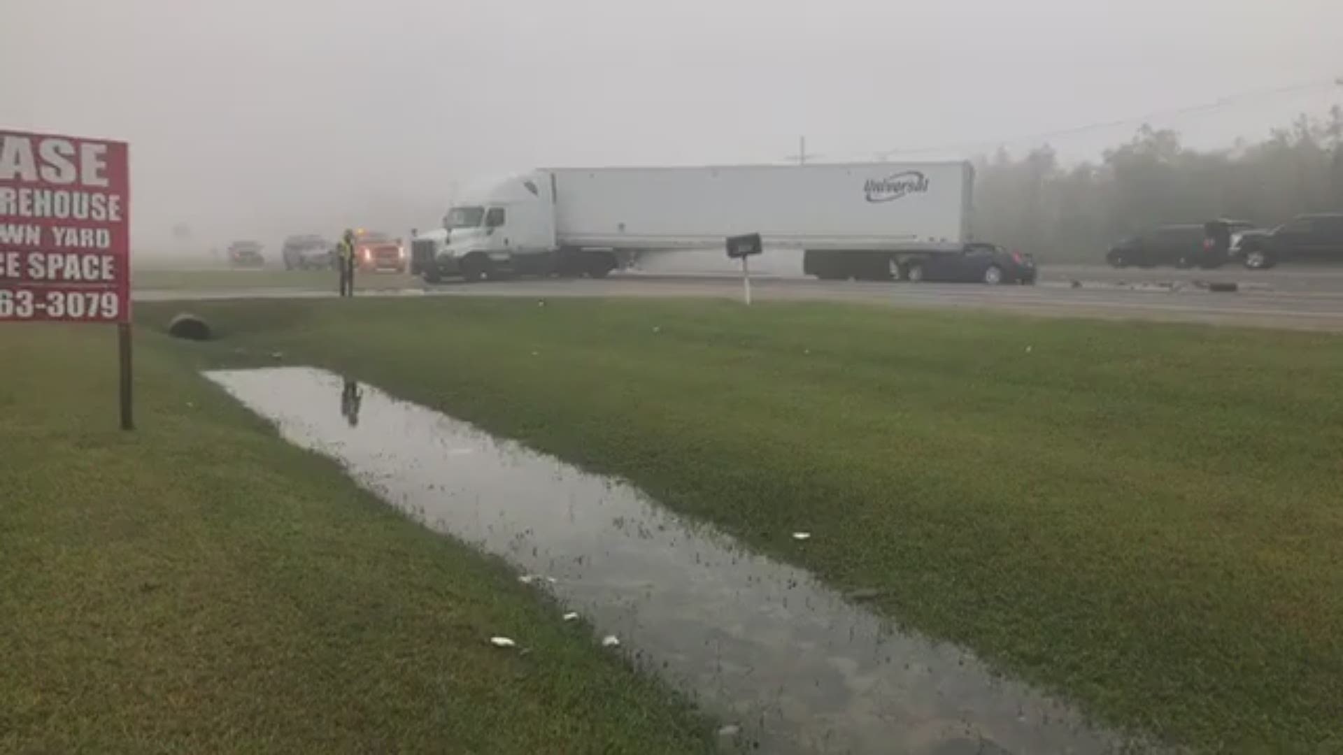 One dead after car strikes 18-wheeler in Beaumont | 12newsnow.com