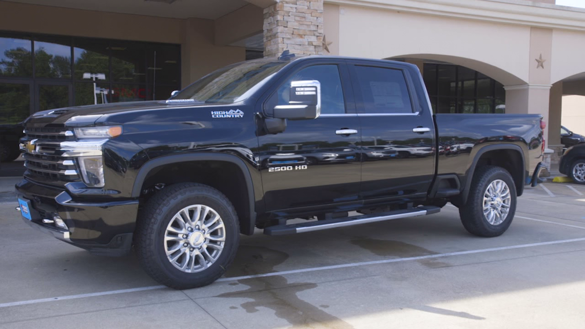 we test drove a 2020 chevrolet silverado 2500 high country