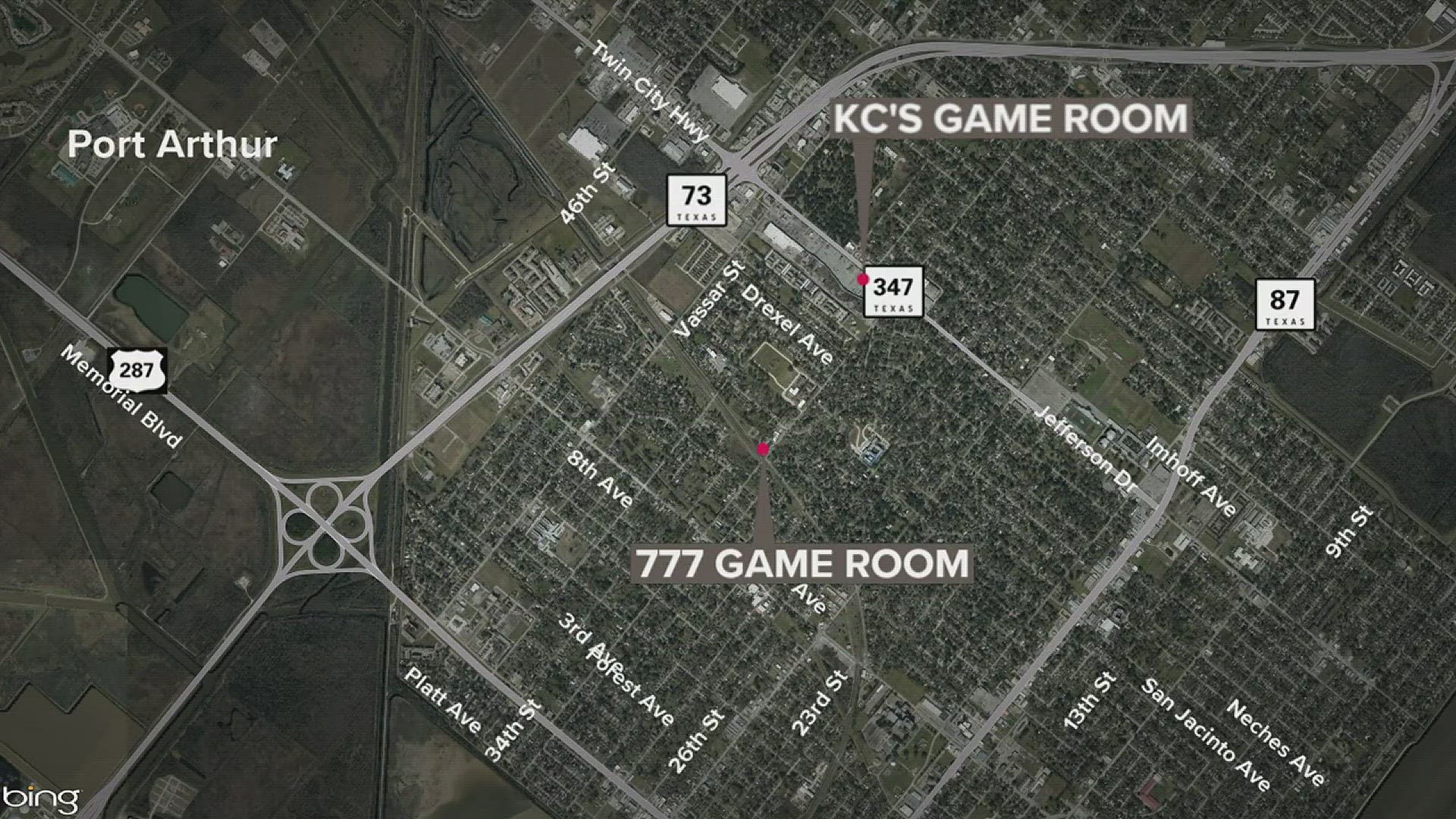 On December 11, 2023 Port Arthur Police did an inspection at KC's Game Room.\