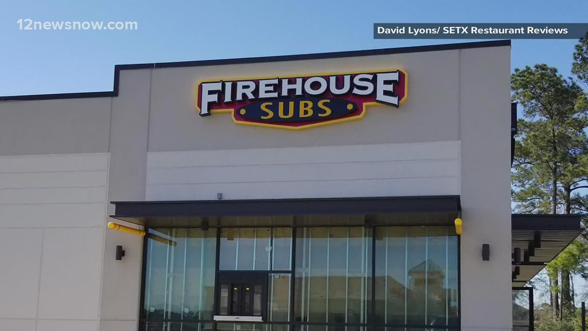 Firehouse Subs has officially opened its first location in Lumberton, which is owned by a Southeast Texas native.