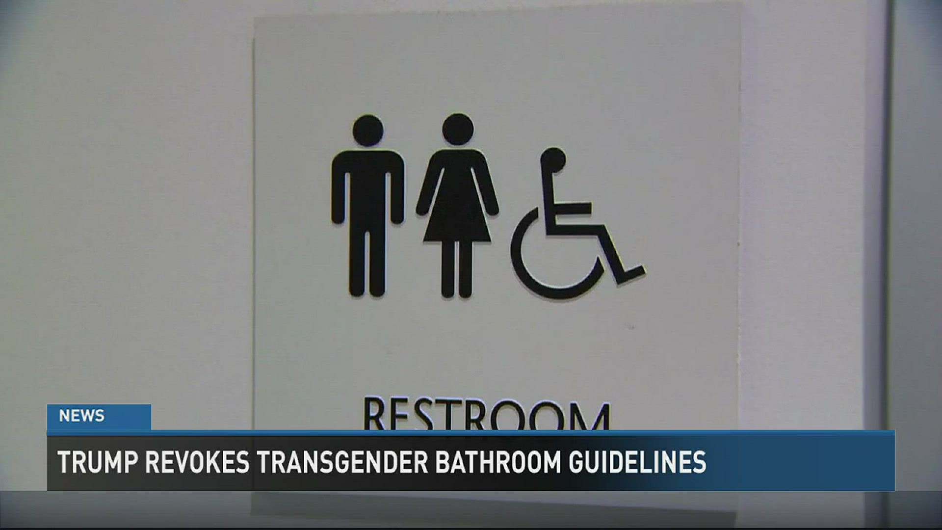 The Trump administration has lifted federal guidelines that said transgender students should be allowed to use public school bathrooms and locker rooms matching their chosen gender identity.
