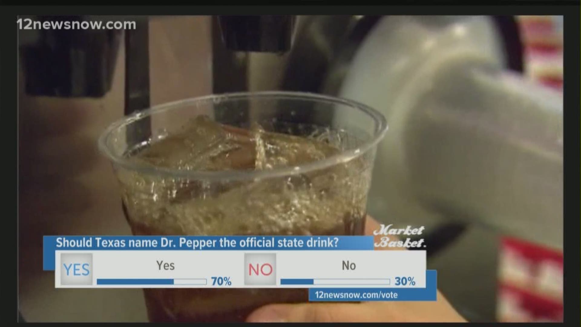 The petition seeks 7500 signatures to endorse Dr. Pepper as the official soft drink of Texas.