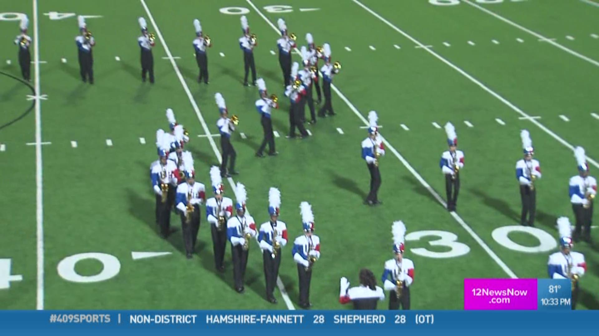 West Brook High School is the 409Sports week six Band of the Week