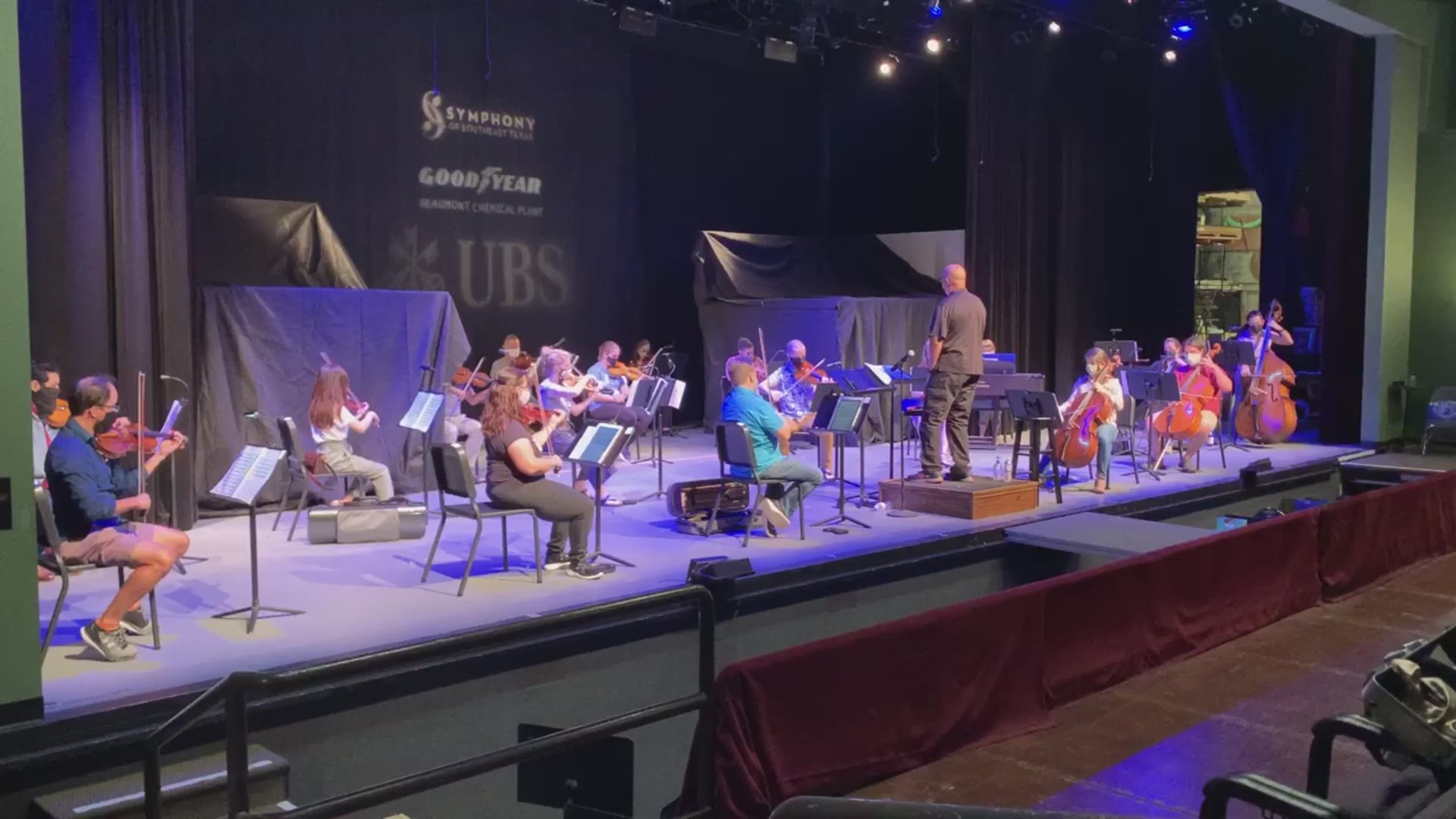 The Symphony of Southeast Texas is rehearsing for a series of virtual concerts while the Julie Rogers Theatre remains closed due to the pandemic.