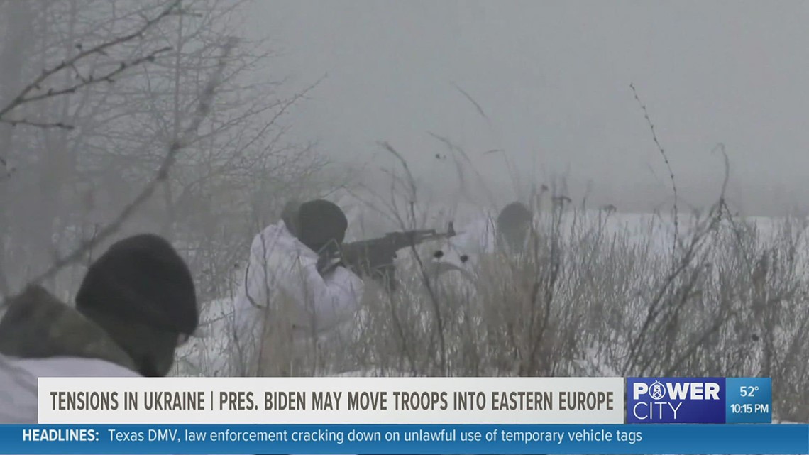 Tensions mount between Russia, Ukraine; US may move troops into eastern Europe