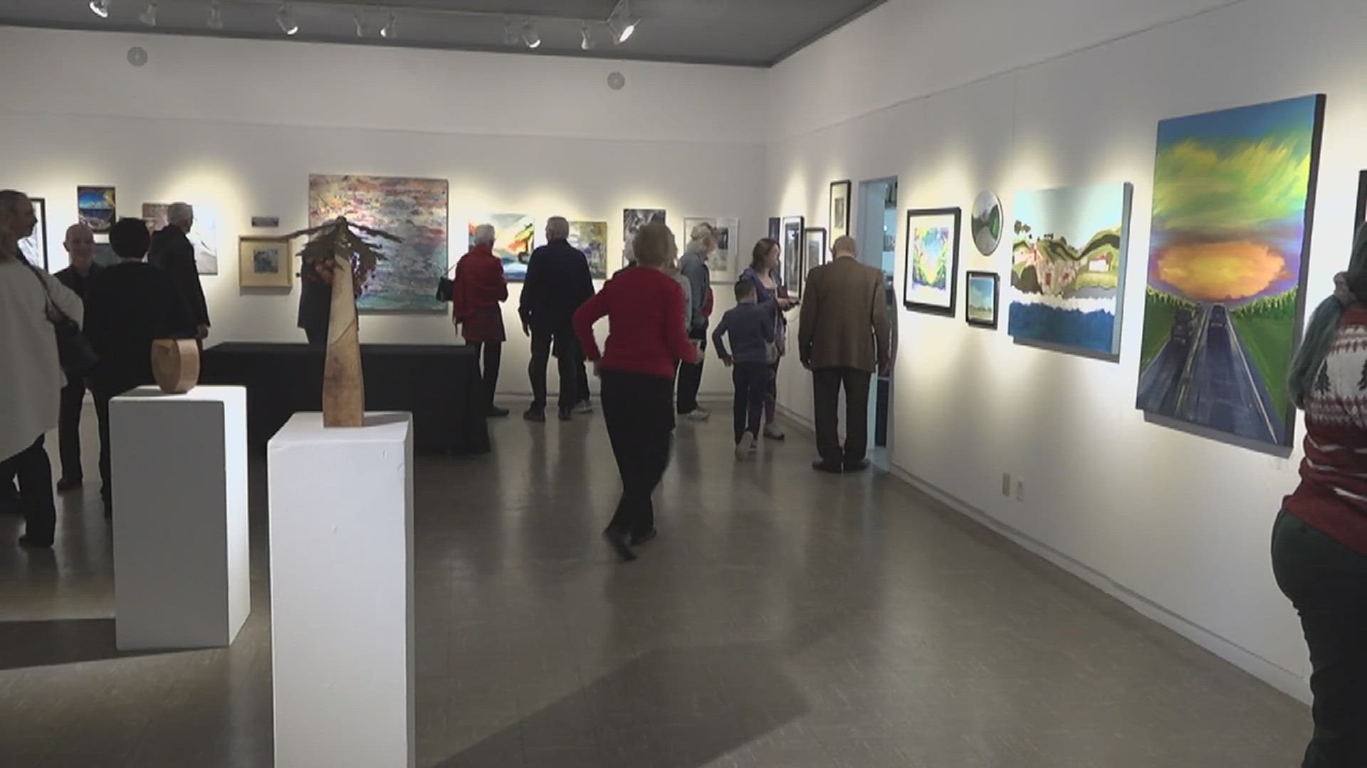 The Beaumont Art League hosts Mike Cacioppo Lamar Legends exhibition in the main gallery