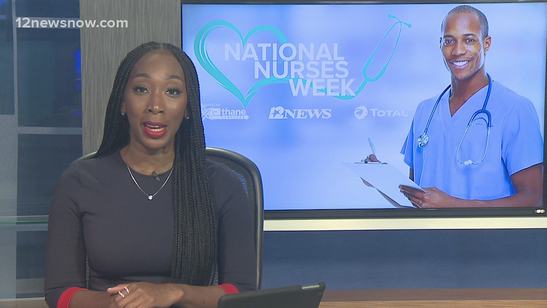 National Nurses Week begins each year on May 6 and ends on May 12 in the United States. It's all about recognizing nurses across Southeast Texas and the country.